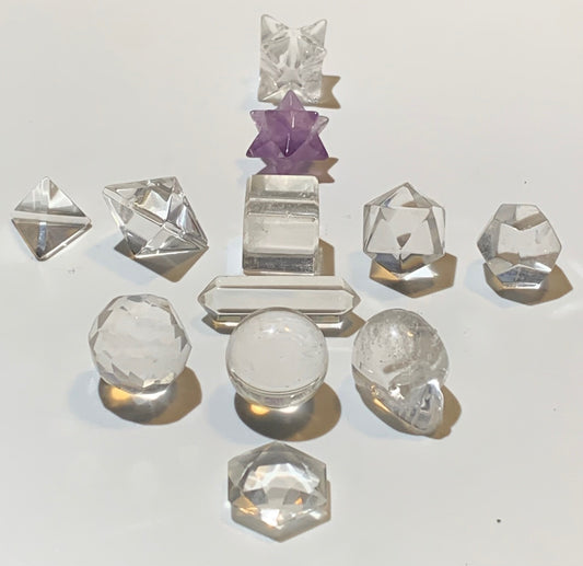 KIT UNIQUE ! 12 formes géométriques en 1 set - 1,8 à 20 mm - Qualité AA à AAA