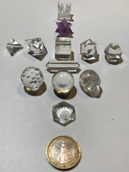 UNIQUE KIT! 12 geometric shapes in 1 set - 1.8 to 20 mm - AA to AAA quality