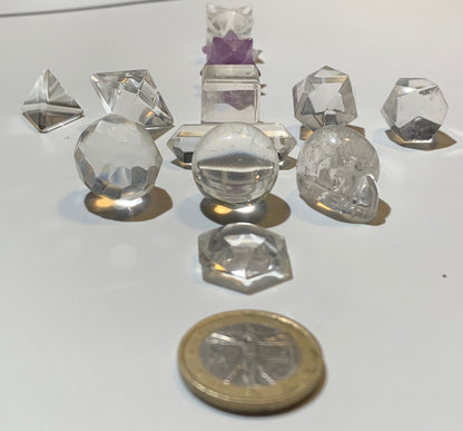 UNIQUE KIT! 12 geometric shapes in 1 set - 1.8 to 20 mm - AA to AAA quality