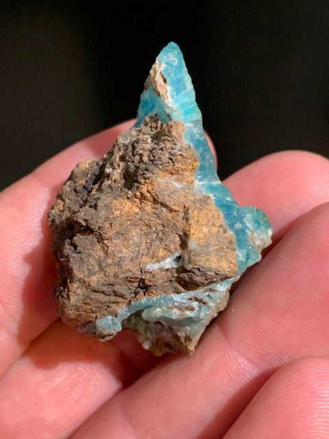 Hémimorphite, spécimen brut et naturel, collection ancienne - 46 mm x 35 x 29 - 27,2 gr.