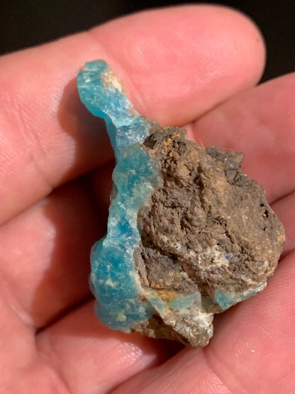 Hémimorphite, spécimen brut et naturel, collection ancienne - 46 mm x 35 x 29 - 27,2 gr.