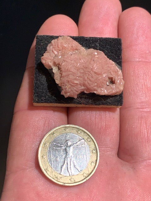 Rhodochrosite, spécimen brut - 32 x 26 x 13 mm - 11,8 gr. - Collection ancienne