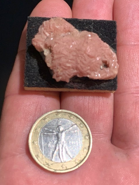 Rhodochrosite, spécimen brut - 32 x 26 x 13 mm - 11,8 gr. - Collection ancienne