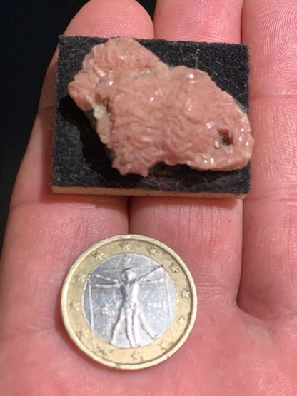 Rhodochrosite, spécimen brut - 32 x 26 x 13 mm - 11,8 gr. - Collection ancienne