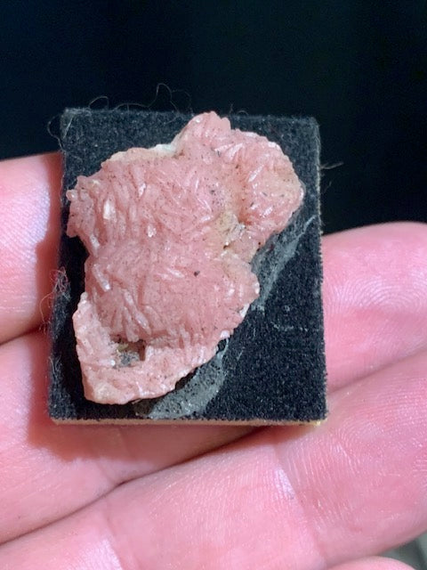 Rhodochrosite, spécimen brut - 32 x 26 x 13 mm - 11,8 gr. - Collection ancienne