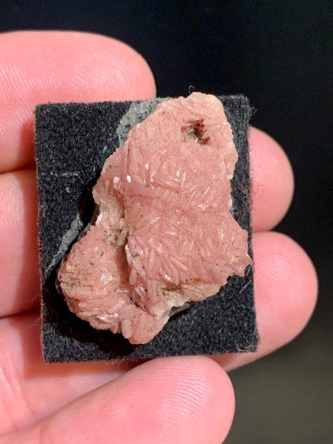 Rhodochrosite, spécimen brut - 32 x 26 x 13 mm - 11,8 gr. - Collection ancienne