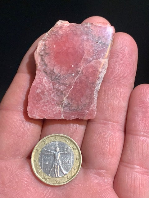 Rhodochrosite, spécimen brut de 50 x 35 x 12 mm - 38,9 gr.