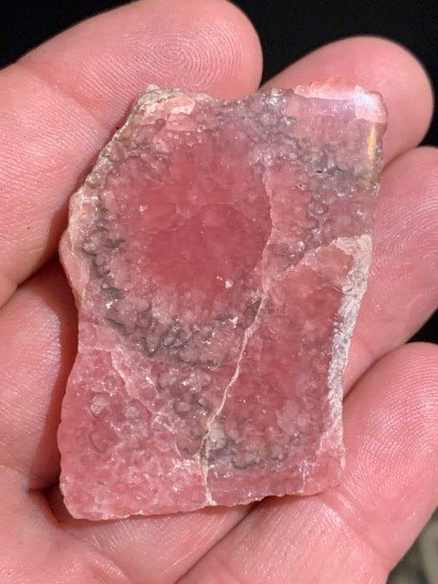 Rhodochrosite, spécimen brut de 50 x 35 x 12 mm - 38,9 gr.