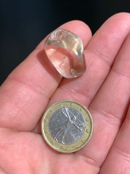 Citrine naturelle - Pierre roulée - 24 x 17 x 14 mm - 6,5 gr.