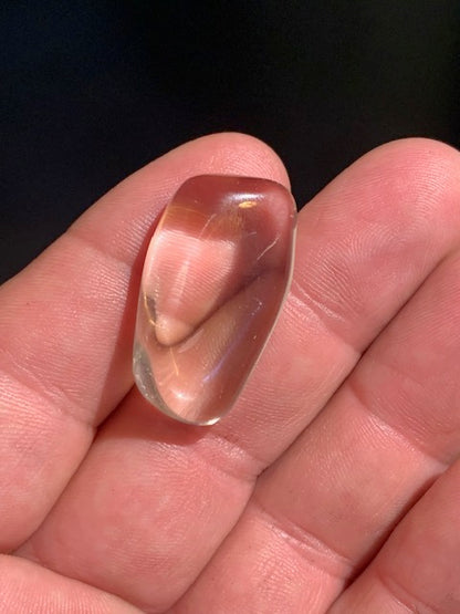 Citrine naturelle - Pierre roulée - 32 x 19 x 11 mm - 9,2 gr.