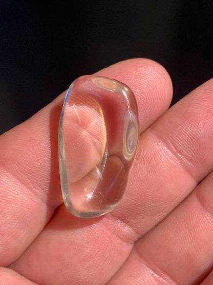 Citrine naturelle - Pierre roulée - 32 x 19 x 11 mm - 9,2 gr.
