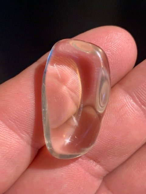 Citrine naturelle - Pierre roulée - 32 x 19 x 11 mm - 9,2 gr.