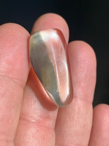Citrine naturelle - Pierre roulée - 32 x 19 x 11 mm - 9,2 gr.
