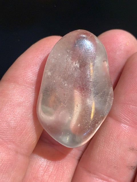 Citrine naturelle - Pierre roulée - 38 x 24 x 17 mm - 20,4 gr.