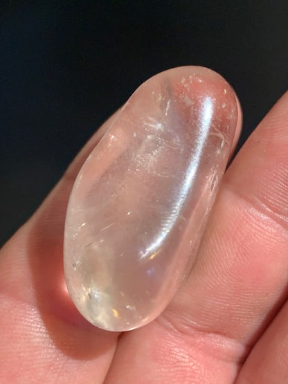 Citrine naturelle - Pierre roulée - 38 x 24 x 17 mm - 20,4 gr.