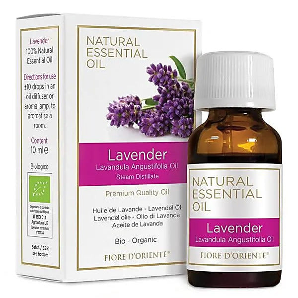 Huile essentielle de Lavande bio 100 % naturelle – Fiore d’Oriente, élaborée selon les principes de la médecine holistique.