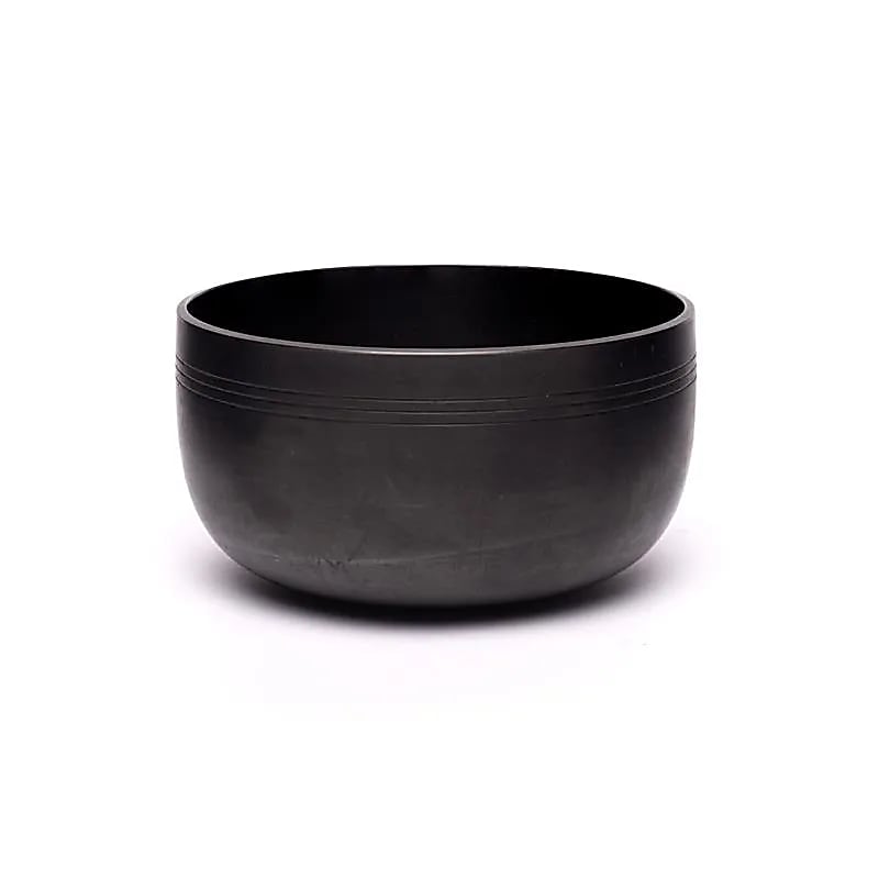 Bol chantant Japonais 'Kuro-orin', de 11 ou 13cm - ±400-500 et ±650-700 gr., magnifique pièce !