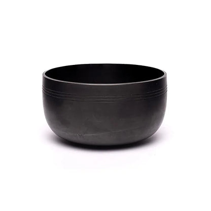 Bol chantant Japonais 'Kuro-orin', de 11 ou 13cm - ±400-500 et ±650-700 gr., magnifique pièce !