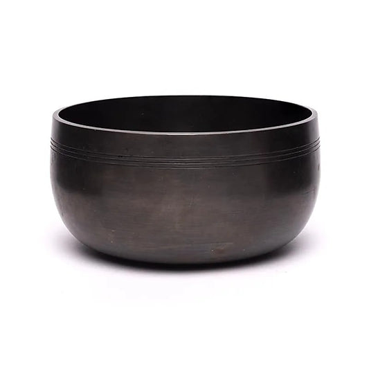 Bol chantant Japonais 'Kuro-orin', de 11 ou 13cm - ±400-500 et ±650-700 gr., magnifique pièce !