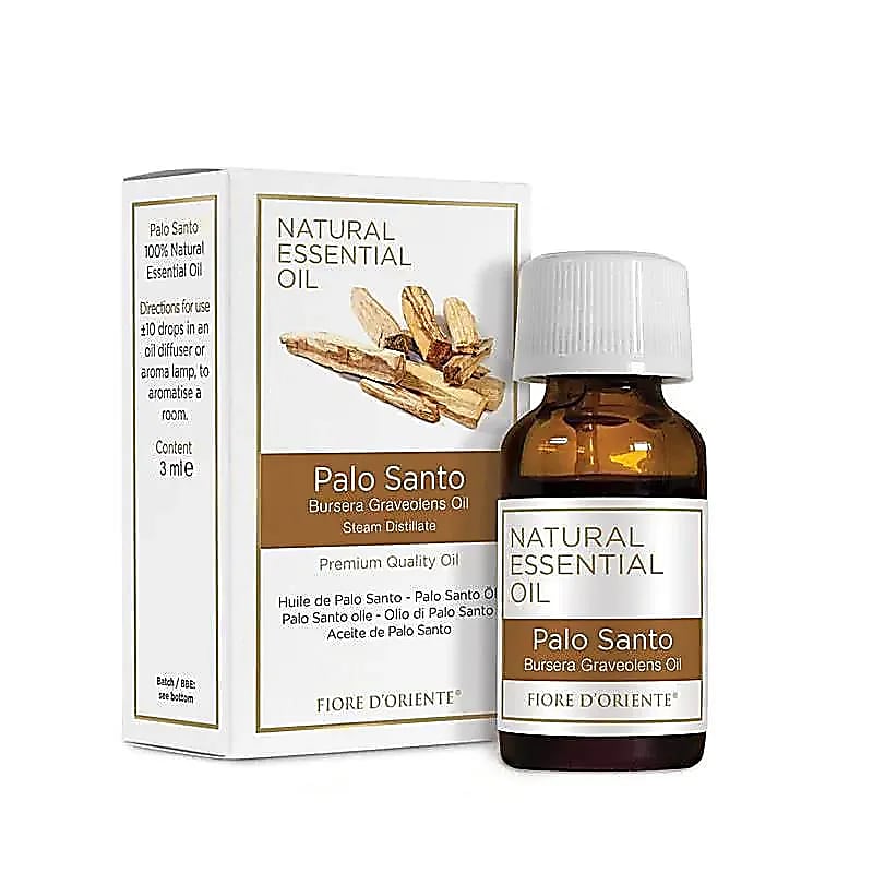 Huile essentielle Palo santo – Fiore d’Oriente, élaborée selon les principes de la médecine holistique.