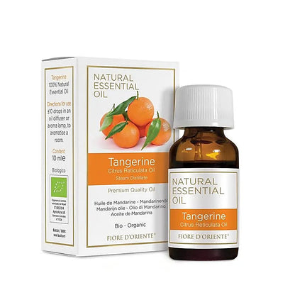 Huile essentielle de Mandarine bio – Fiore d’Oriente, élaborée selon les principes de la médecine holistique.