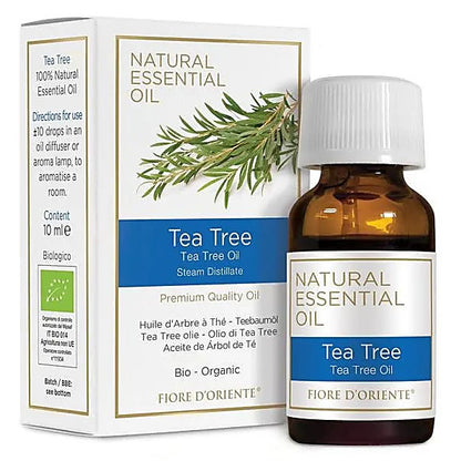 Huile essentielle de Tea Tree bio – Fiore d’Oriente, élaborée selon les principes de la médecine holistique.