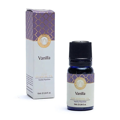 Huile essentielle pure de Vanille, flacon avec pipette en verre - De la marque Song of India