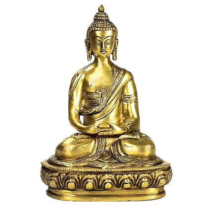 Sélection de Bouddha en laiton. Ø modèles de 13 à 20cm (au choix). Divinité Bouddhiste sacré de très belle qualité !