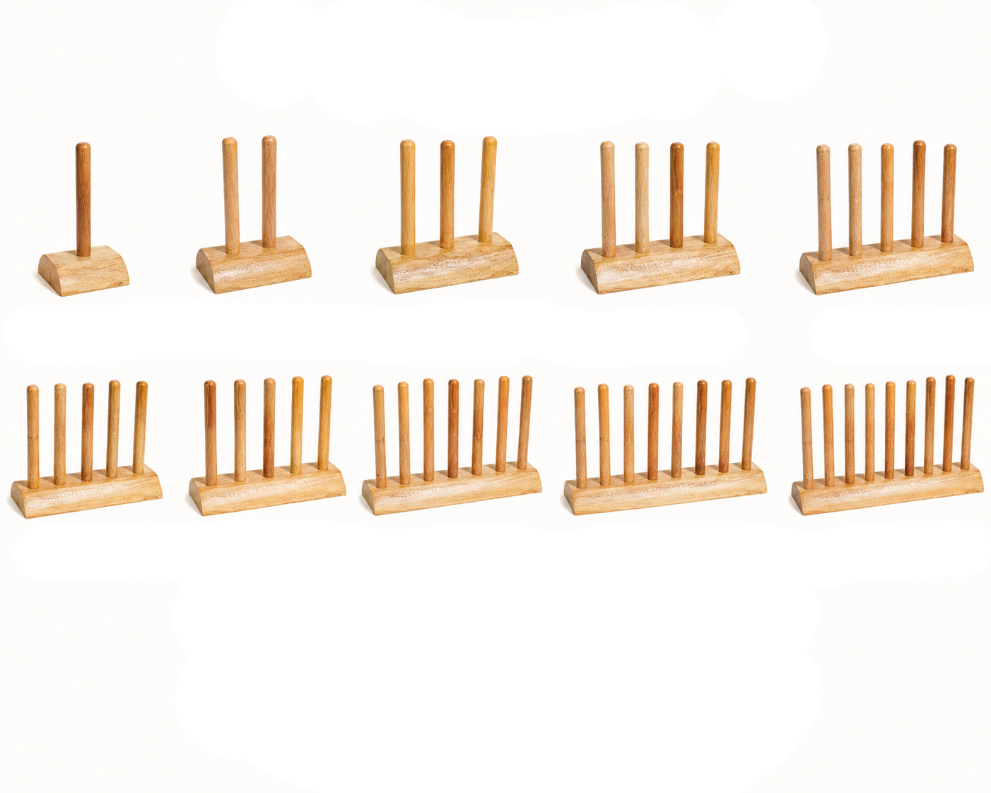 Support en bois pour une ou plusieurs flûtes, convient pour la plupart des pièces. Contactez nous pour des modèles sur mesure !