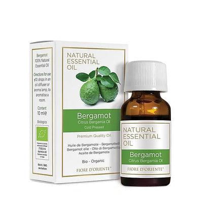 Huile essentielle de Bergamote bio 100 % naturelle – Fiore d’Oriente, élaborée selon les principes de la médecine holistique.