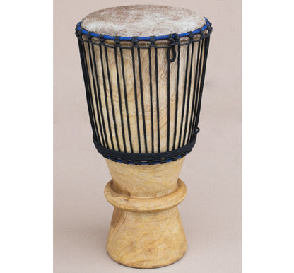 Bougarabou/ Djembé 'spécial basse', 2 tailles au choix : de 57 ou 63 cm - 6,50 Kg. Fait en bois d'Acajou et recouvert de peau de vache !