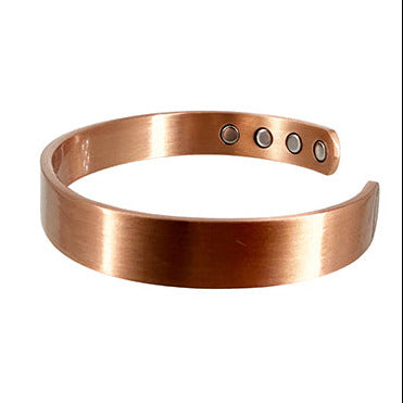 Bracelet Jonc en Cuivre avec 8 Aimants - Haute qualité