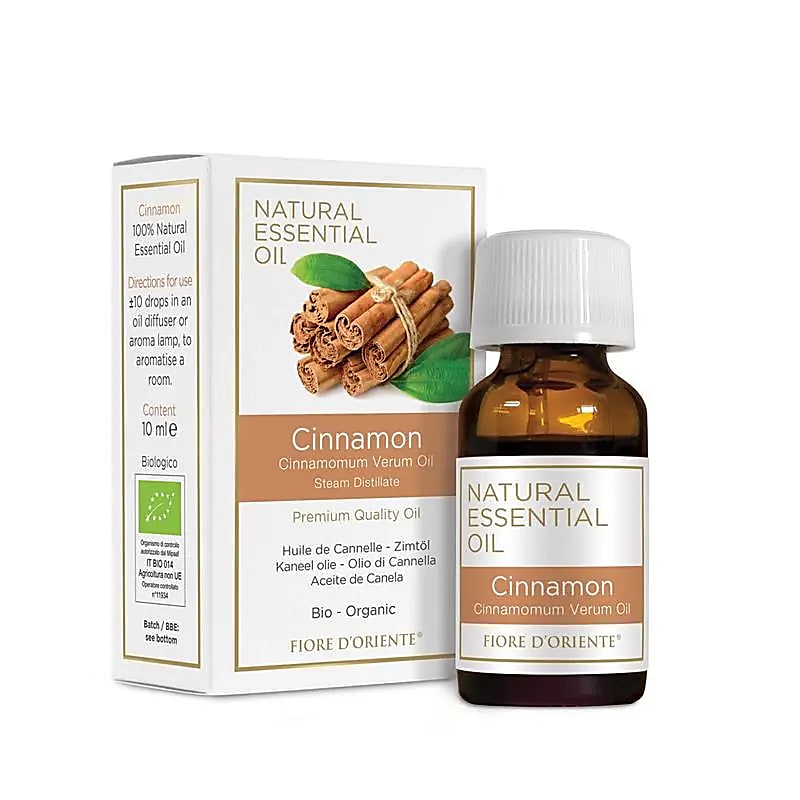 Huile essentielle de Cannelle bio 100 % naturelle – Fiore d’Oriente, élaborée selon les principes de la médecine holistique.