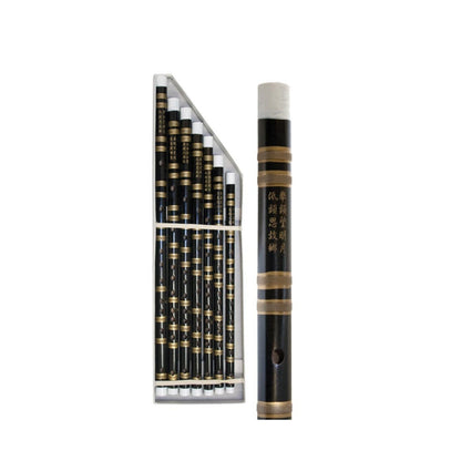 Ensemble de 7 flûtes 'Dizis' C, D, Eb, E, F, G, A. Flûtes chinoise en bambou de tradition. Souvent joué avec diverses techniques !