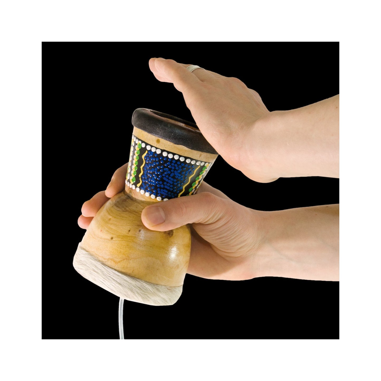 Boîte tonnerre/ Thunder box - En acajou - 15 x 8,5 cm. Parfait pour tous vos projets sonores