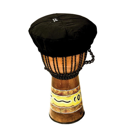 Sélection de couvre-peau de 25 à 70 cm, pour protéger la peaux des djembés et des tambours, 2 modèles assu choix !