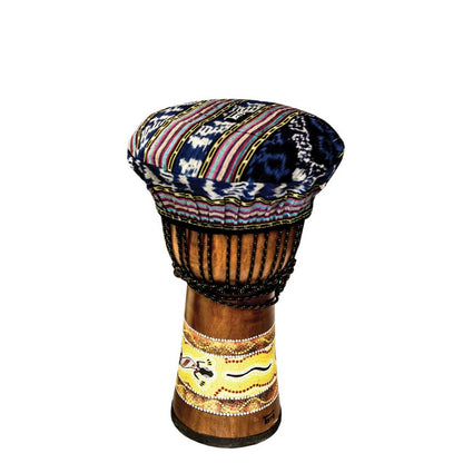 Sélection de couvre-peau de 25 à 70 cm, pour protéger la peaux des djembés et des tambours, 2 modèles assu choix !