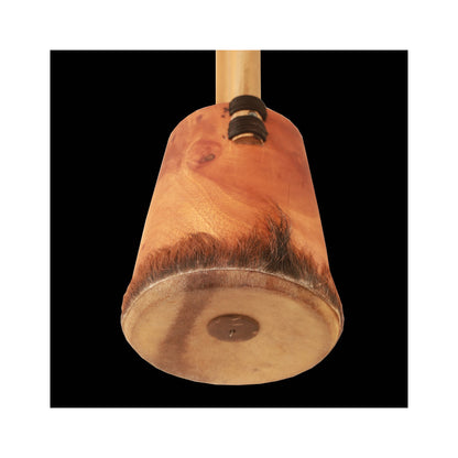 Gopichand made of mahogany wood with natural covering and fur edge. 75/80cm. 1-string instrument for overtone music! 