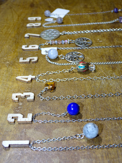 Création 'fait main' 100% Zen C°, chaînette seule pour pendule, pour remplacer la chaînette d'origine ou pour créer des pendules selon vos souhaits !
