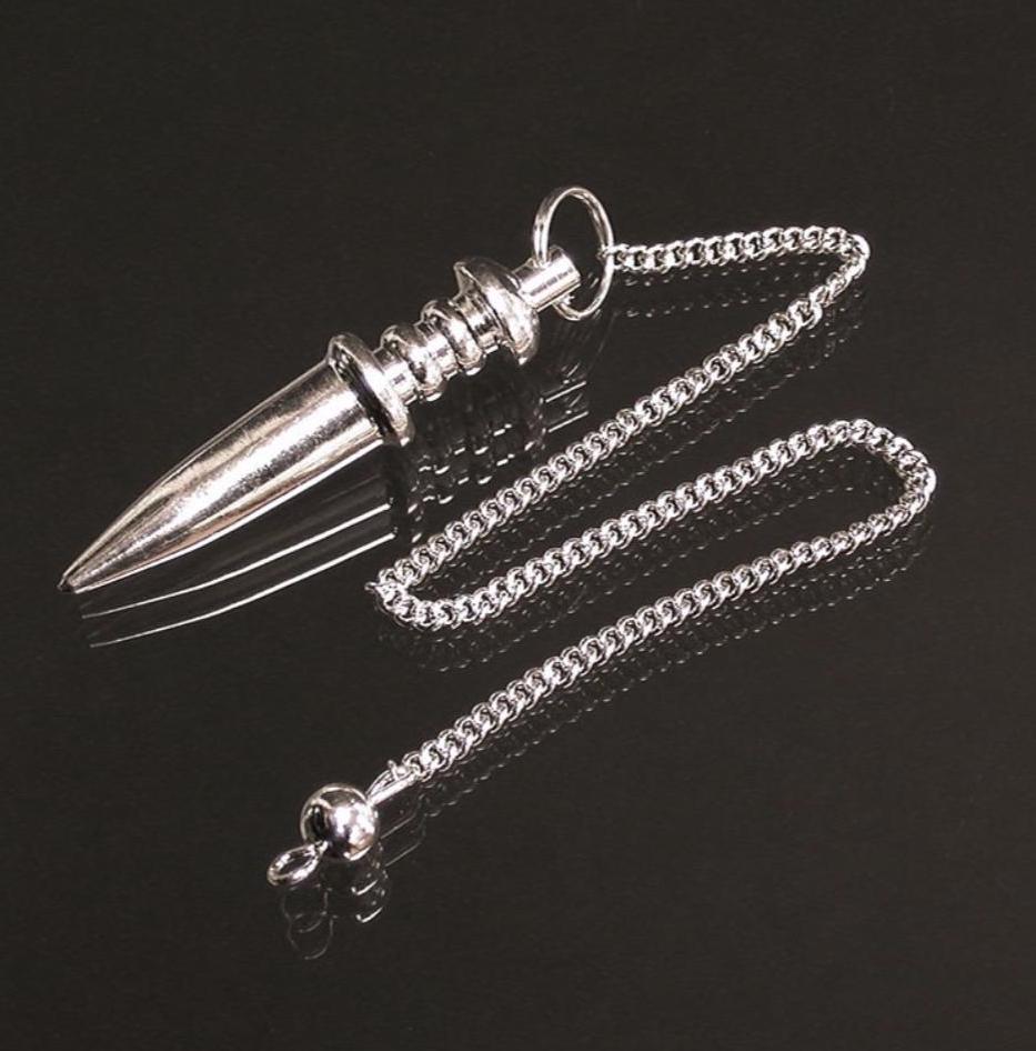 Sélection de pendules 100% métal 'haute résistance', modèles au choix. Pour radiesthésie en professionnel ou débutant !