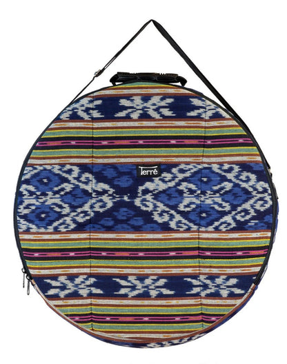Sélection de couvre-peau et de housse spéciale pour tambour, modèle au choix en tissus bleu ou rouge, ou nylon, de 30 à 100 cm !