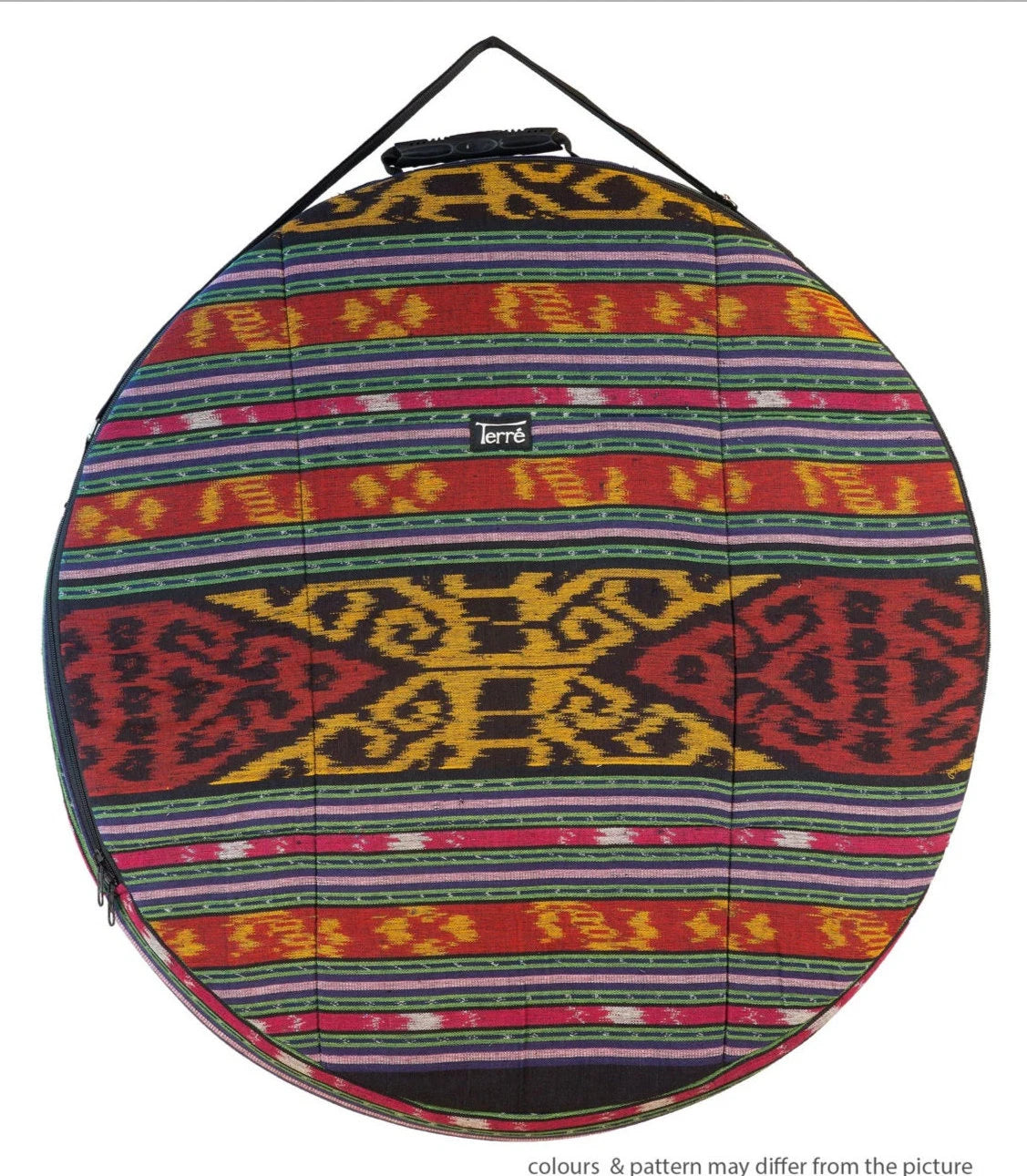 Sélection de couvre-peau et de housse spéciale pour tambour, modèle au choix en tissus bleu ou rouge, ou nylon, de 30 à 100 cm !