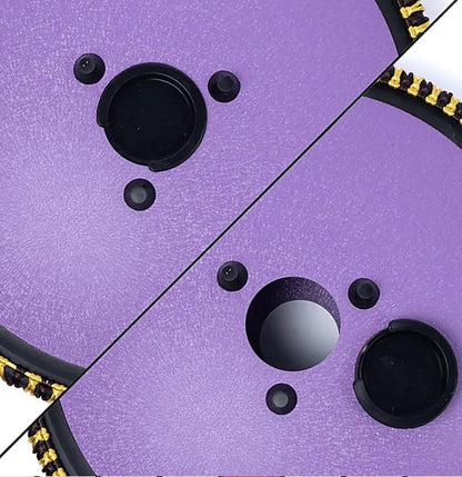 Handpan/ / Tongue drum à 14 languettes/ 14 notes, 36 cm, fait en acier. 2 couleurs au choix : violet ou noir !