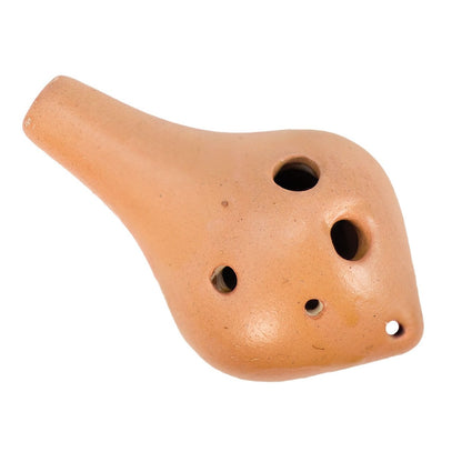 Ocarina 6 trous - En terre cuite - 3 modèles au choix