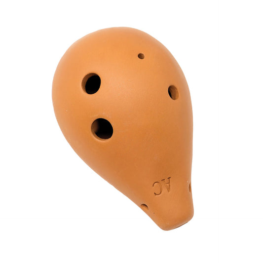 Ocarina Xun - Accordage C5-E6 - En terre cuite - 9,50 × 6,20 × 6,20 cm