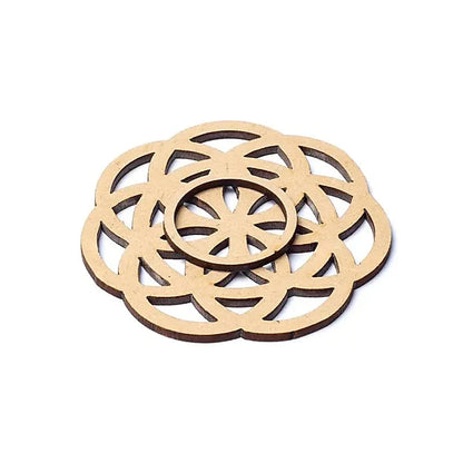 Support de sphère en motif de Graine de Vie - 7 cm de diamètre