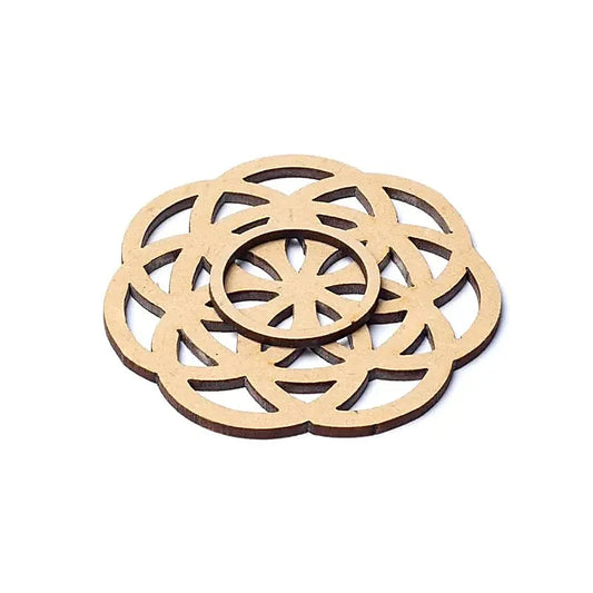 Support de sphère en motif de Graine de Vie - 7 cm de diamètre