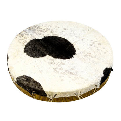 Tambour chamanique en peau de chèvre non tannée – Finitions traditionnelles – Ø 40, 50 ou 60 cm – Fourni avec maillet !