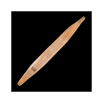 Bullroarer/Australian Rhombe, made by Aborigines - Handcrafted wood - 45 x 5 cm - Powerful sound audible up to 50 km in the bush!