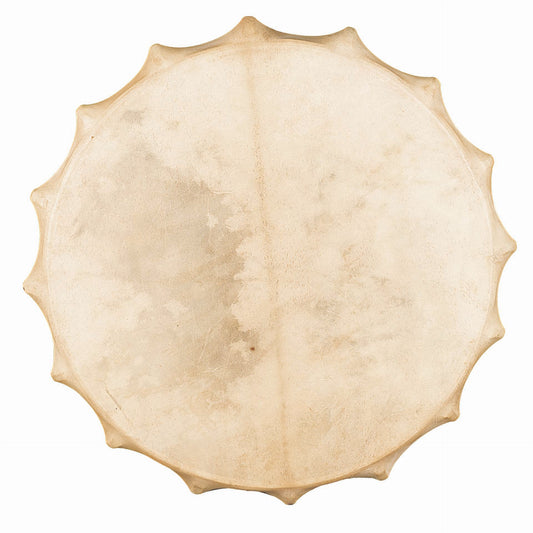 Tambour chamanique façon Sibérie – Ø 58 cm - Vendu avec maillet en peau et housse !